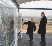 Prezident İlham Əliyev Böyükşor ərazisində tikinti və abadlıq işlərinin gedişi ilə tanış olub (FOTO)