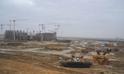 Prezident İlham Əliyev Böyükşor ərazisində tikinti və abadlıq işlərinin gedişi ilə tanış olub (FOTO)