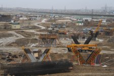 Prezident İlham Əliyev Böyükşor ərazisində tikinti və abadlıq işlərinin gedişi ilə tanış olub (FOTO)