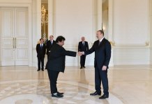 Prezident İlham Əliyev bir sıra ölkələrin Azərbaycanda yeni təyin olunmuş səfirlərini qəbul edib (ƏLAVƏ OLUNUB) (FOTO)