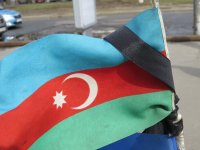 Azərbaycanın tanınmış səyahətçi-velosipedçisi Ramil Ziyadov Kiyevə gedir (FOTO)