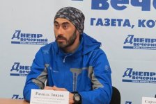 Azərbaycanın tanınmış səyahətçi-velosipedçisi Ramil Ziyadov Kiyevə gedir (FOTO)