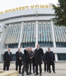 Prezident İlham Əliyev Heydər Əliyev adına İdman-Konsert Kompleksində aparılacaq əsaslı təmir və yenidənqurma işlərinin layihəsi ilə tanış olub (FOTO)