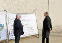 Prezident İlham Əliyev paytaxtda inşası davam etdirilən bir sıra yol qovşaqlarında və yol ötürücülərində tikinti işlərinin gedişi ilə tanış olub (ƏLAVƏ OLUNUB) (FOTO)