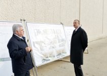 Prezident İlham Əliyev paytaxtda inşası davam etdirilən bir sıra yol qovşaqlarında və yol ötürücülərində tikinti işlərinin gedişi ilə tanış olub (ƏLAVƏ OLUNUB) (FOTO)