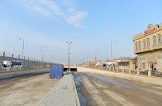 Prezident İlham Əliyev paytaxtda inşası davam etdirilən bir sıra yol qovşaqlarında və yol ötürücülərində tikinti işlərinin gedişi ilə tanış olub (ƏLAVƏ OLUNUB) (FOTO)