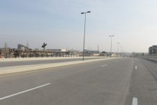 Prezident İlham Əliyev paytaxtda inşası davam etdirilən bir sıra yol qovşaqlarında və yol ötürücülərində tikinti işlərinin gedişi ilə tanış olub (ƏLAVƏ OLUNUB) (FOTO)