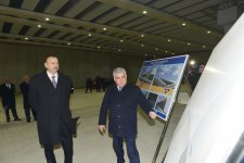 Prezident İlham Əliyev paytaxtda inşası davam etdirilən bir sıra yol qovşaqlarında və yol ötürücülərində tikinti işlərinin gedişi ilə tanış olub (ƏLAVƏ OLUNUB) (FOTO)