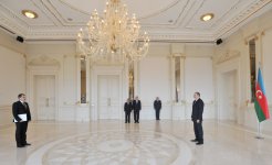 Prezident İlham Əliyev Çexiyanın Azərbaycanda yeni təyin olunmuş səfirinin etimadnaməsini qəbul edib