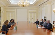Prezident İlham Əliyev İtaliyanın Friuli-Venetsiya-Culiya regionunun Regional Şurasının prezidentinin başçılıq etdiyi nümayəndə heyətini qəbul edib