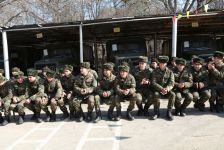 Gənclər Fondu Novruz bayramı münasibətilə əsgərləri təbrik edib (FOTO)