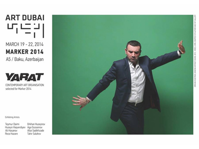 "YARAT" Müasir İncəsənət Məkanı Art Dubay Festivalı çərçivəsində "Marker" sərgi proqramında iştirak edəcək