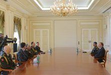 İlham Əliyev Türkiyə Silahlı Qüvvələrinin Baş Qərargah rəisini qəbul edib