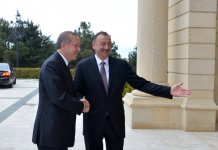 Prezident İlham Əliyevin Türkiyənin Baş naziri Rəcəb Tayyib Ərdoğanla təkbətək görüşü olub (FOTO)