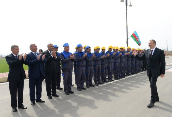 Naxçıvan-Şahbuz-Batabat magistral avtomobil yolu istifadəyə verilib (FOTO)