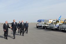 Prezident İlham Əliyev Naxçıvan Beynəlxalq Hava Limanının yeni inzibati binasının açılışında iştirak edib (FOTO)