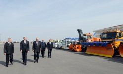 Prezident İlham Əliyev Naxçıvan Beynəlxalq Hava Limanının yeni inzibati binasının açılışında iştirak edib (FOTO)