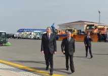 Prezident İlham Əliyev Naxçıvan Beynəlxalq Hava Limanının yeni inzibati binasının açılışında iştirak edib (FOTO)