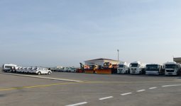 Prezident İlham Əliyev Naxçıvan Beynəlxalq Hava Limanının yeni inzibati binasının açılışında iştirak edib (FOTO)