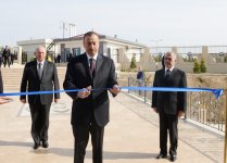 Prezident İlham Əliyev Naxçıvan Beynəlxalq Hava Limanının yeni inzibati binasının açılışında iştirak edib (FOTO)