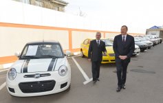 İlham Əliyev Naxçıvan Biznes Mərkəzində yaradılan şəraitlə tanış olub (FOTO)