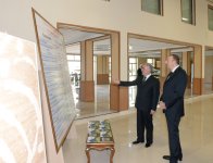 İlham Əliyev Naxçıvan Biznes Mərkəzində yaradılan şəraitlə tanış olub (FOTO)