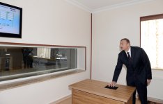 Azərbaycan Prezidenti Naxçıvan Şəhər Su Anbarı və Sutəmizləyici Qurğular Kompleksinin istifadəyə verilməsi mərasimində iştirak edib (FOTO)