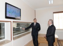 Azərbaycan Prezidenti Naxçıvan Şəhər Su Anbarı və Sutəmizləyici Qurğular Kompleksinin istifadəyə verilməsi mərasimində iştirak edib (FOTO)