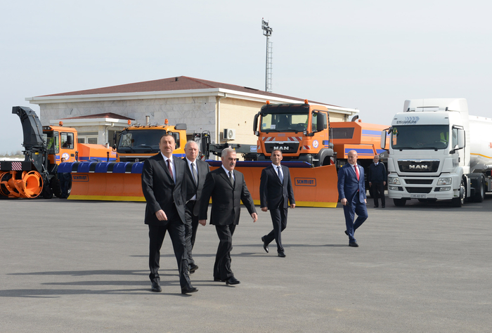 Prezident İlham Əliyev Naxçıvan Beynəlxalq Hava Limanının yeni inzibati binasının açılışında iştirak edib (FOTO)