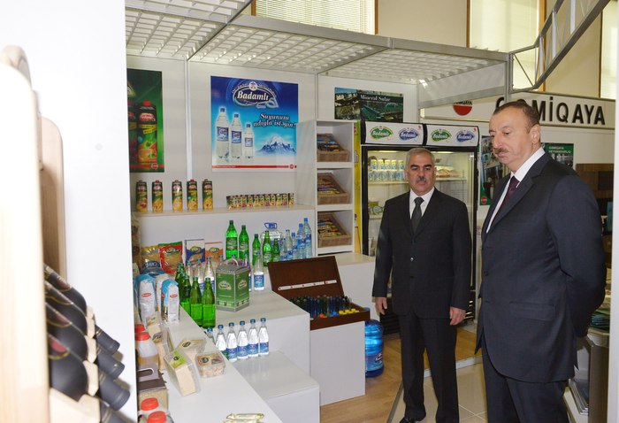 İlham Əliyev Naxçıvan Biznes Mərkəzində yaradılan şəraitlə tanış olub (FOTO)