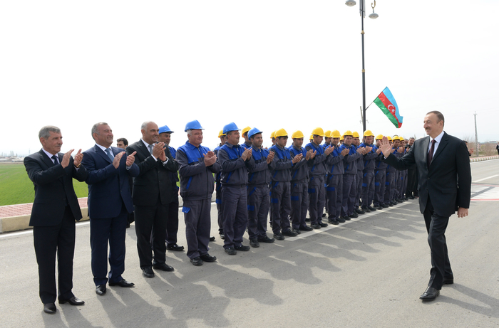 Naxçıvan-Şahbuz-Batabat magistral avtomobil yolu istifadəyə verilib (FOTO)