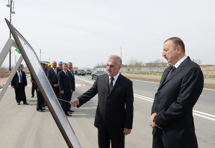 Naxçıvan-Şahbuz-Batabat magistral avtomobil yolu istifadəyə verilib (FOTO)