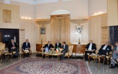 Prezident İlham Əliyevin İrana rəsmi səfəri başlayıb (FOTO)