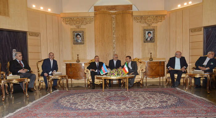 Prezident İlham Əliyevin İrana rəsmi səfəri başlayıb (FOTO)