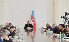 Prezident İlham Əliyev: Bizim xarici siyasətimiz açıqdır, prinsipialdır və beynəlxalq hüquqa, ədalətə söykənir (FOTO)