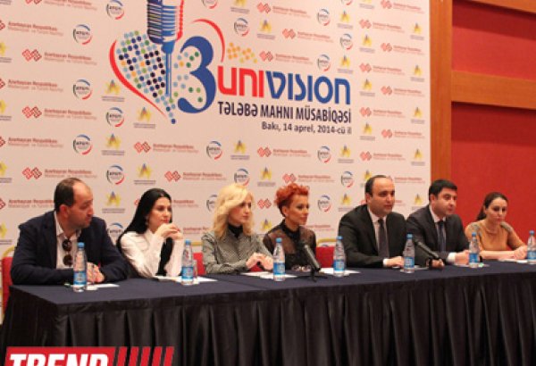 III "Univiziya" mahnı müsabiqəsinin iştirakçılarının ardıcıllığı müəyyənləşib (FOTO)