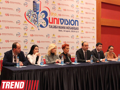 III "Univiziya" mahnı müsabiqəsinin iştirakçılarının ardıcıllığı müəyyənləşib (FOTO)