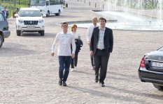 Vüqar Həşimovun xatirəsinə həsr olunmuş beynəlxalq şahmat turnirinin ilk turunda çətin oyun (FOTO)