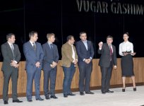 Vüqar Həşimovun xatirəsinə həsr olunmuş beynəlxalq şahmat turnirinin ilk turunda çətin oyun (FOTO)