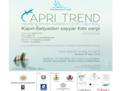 Bakıda "Kapri Trend. Kapri-İtaliyadan səyyar fotosərgi" adlı italyan sərgisi açılacaq
