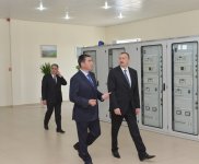 Prezident İlham Əliyev "Ağdaş" elektrik yarımstansiyasının açılışında iştirak edib (FOTO)