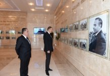 Prezident İlham Əliyev Ağdaşda Heydər Əliyev Mərkəzinin açılışında iştirak edib (FOTO)