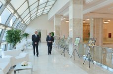 Prezident İlham Əliyev Ağdaşda Heydər Əliyev Mərkəzinin açılışında iştirak edib (FOTO)
