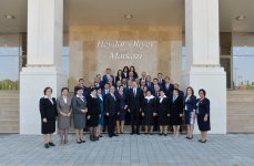 Prezident İlham Əliyev Ağdaşda Heydər Əliyev Mərkəzinin açılışında iştirak edib (FOTO)