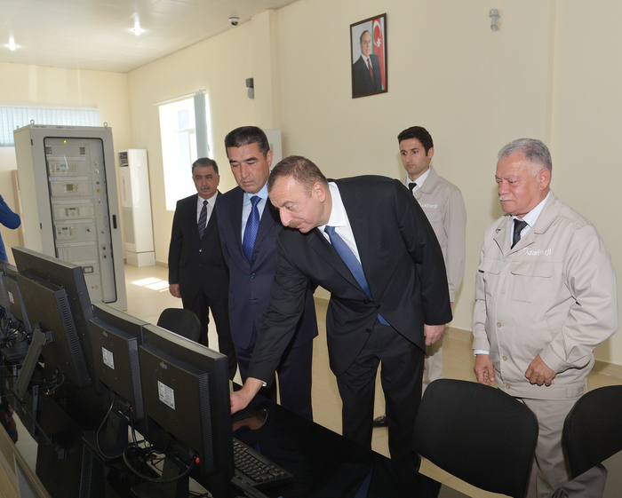 Prezident İlham Əliyev "Ağdaş" elektrik yarımstansiyasının açılışında iştirak edib (FOTO)