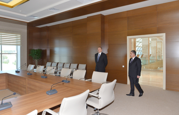 Prezident İlham Əliyev Ağdaşda Heydər Əliyev Mərkəzinin açılışında iştirak edib (FOTO)