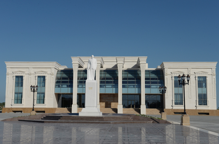 Prezident İlham Əliyev Ağdaş rayonuna səfərə gəlib (FOTO)