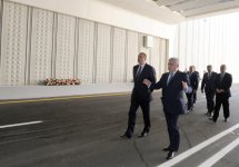 Prezident İlham Əliyev Heydər Əliyev prospektində avtomobillər və piyadalar üçün yeni tikilmiş yeraltı keçidin açılışında iştirak edib  (FOTO)