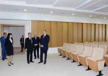 Prezident İlham Əliyev AMEA-nın Mərkəzi Kitabxanasının yeni binasının açılışında iştirak edib (FOTO)
