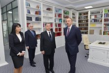 Prezident İlham Əliyev AMEA-nın Mərkəzi Kitabxanasının yeni binasının açılışında iştirak edib (FOTO)